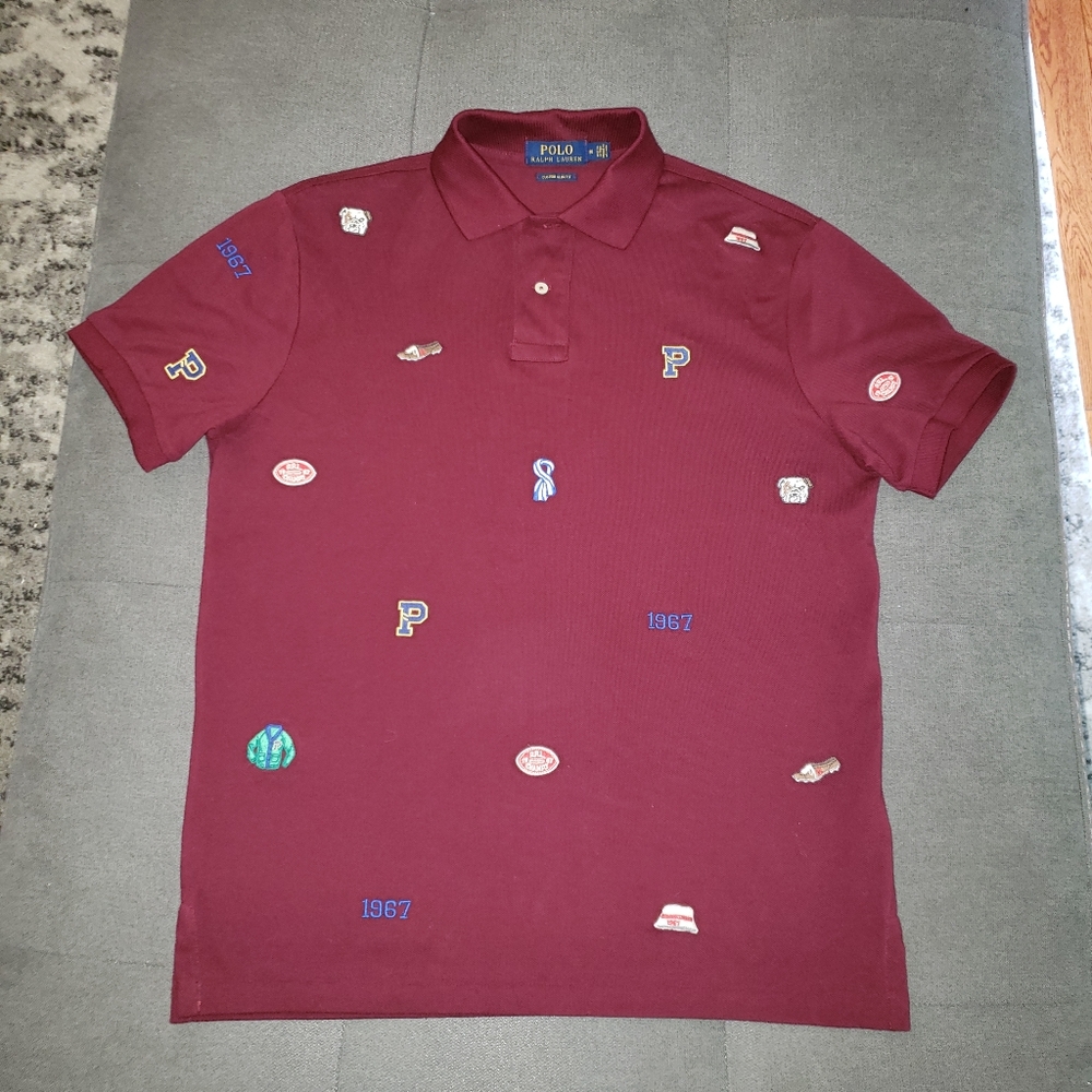Polo Ralph Lauren embroidered collegiate p…